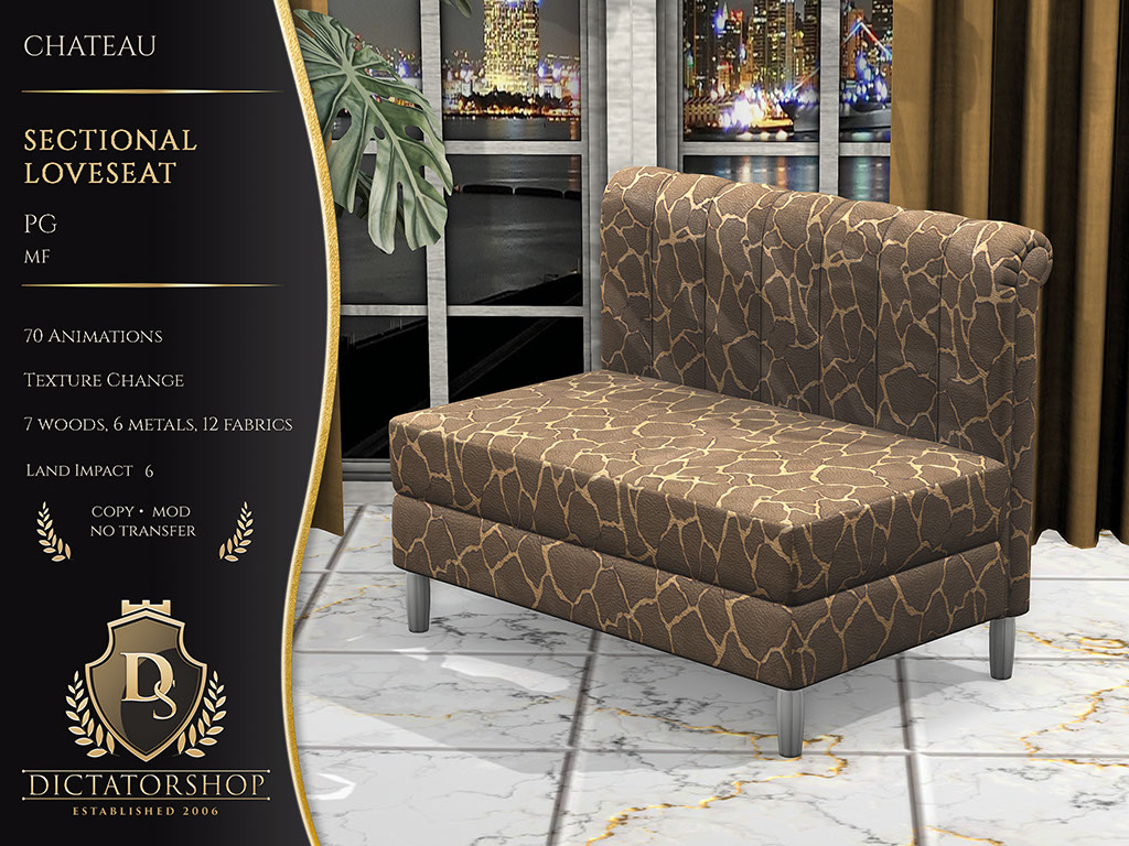 Chateau - Sectional Loveseat Fatpack