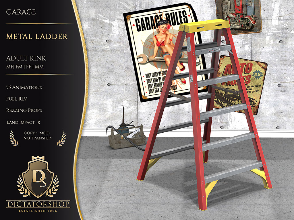 Garage - Metal Ladder OMNI