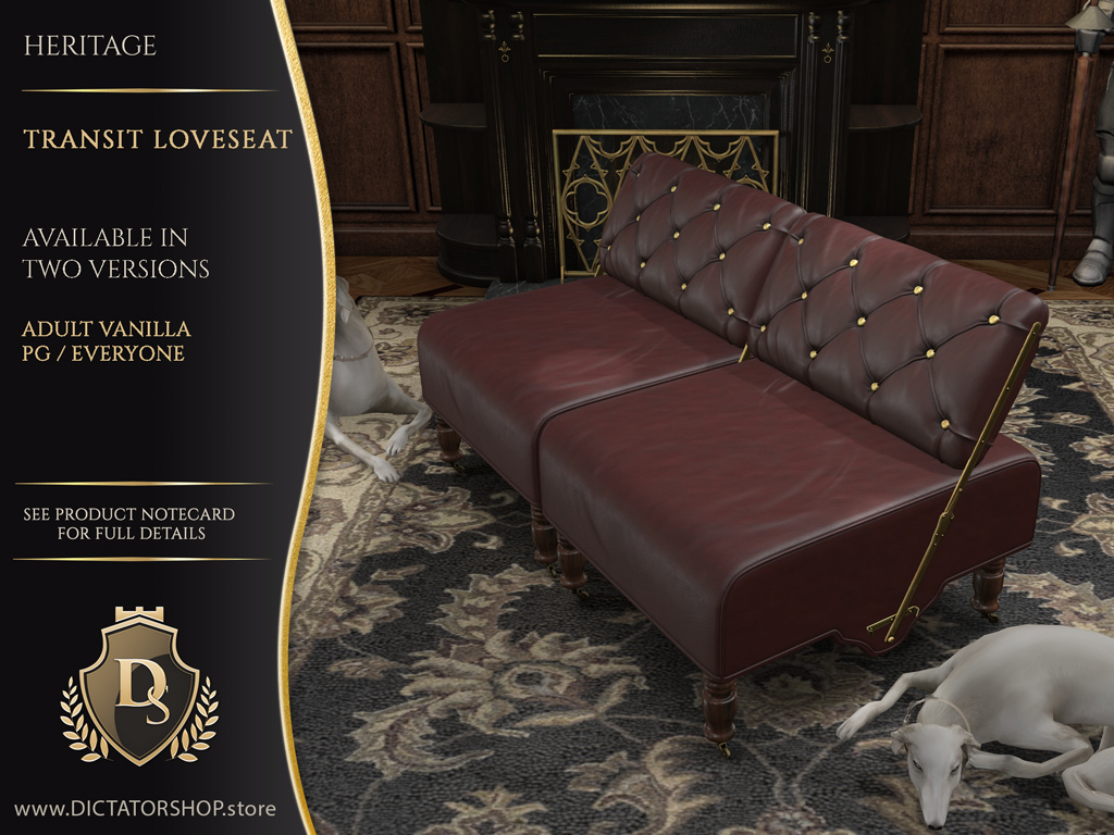 Heritage - Transit Loveseat