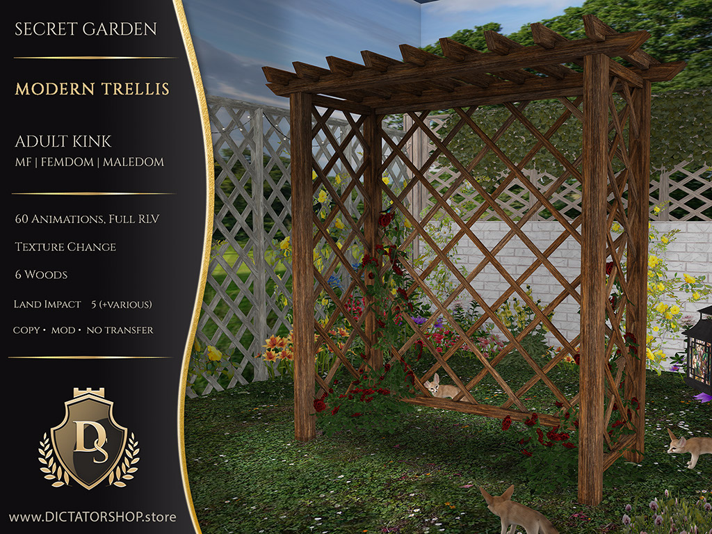 Secret Garden - Modern Trellis AK Bondage