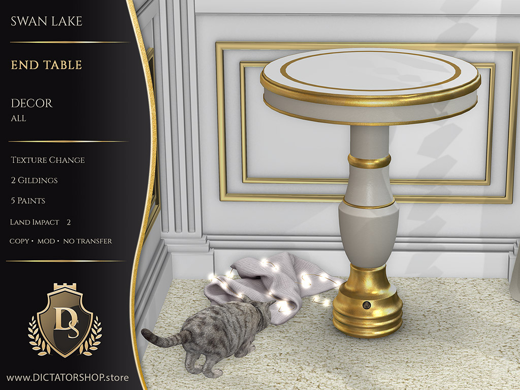 Swan Lake - End Table